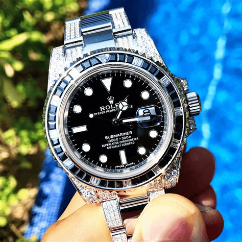 rolex submariner female|Rolex Submariner with diamond bezel.